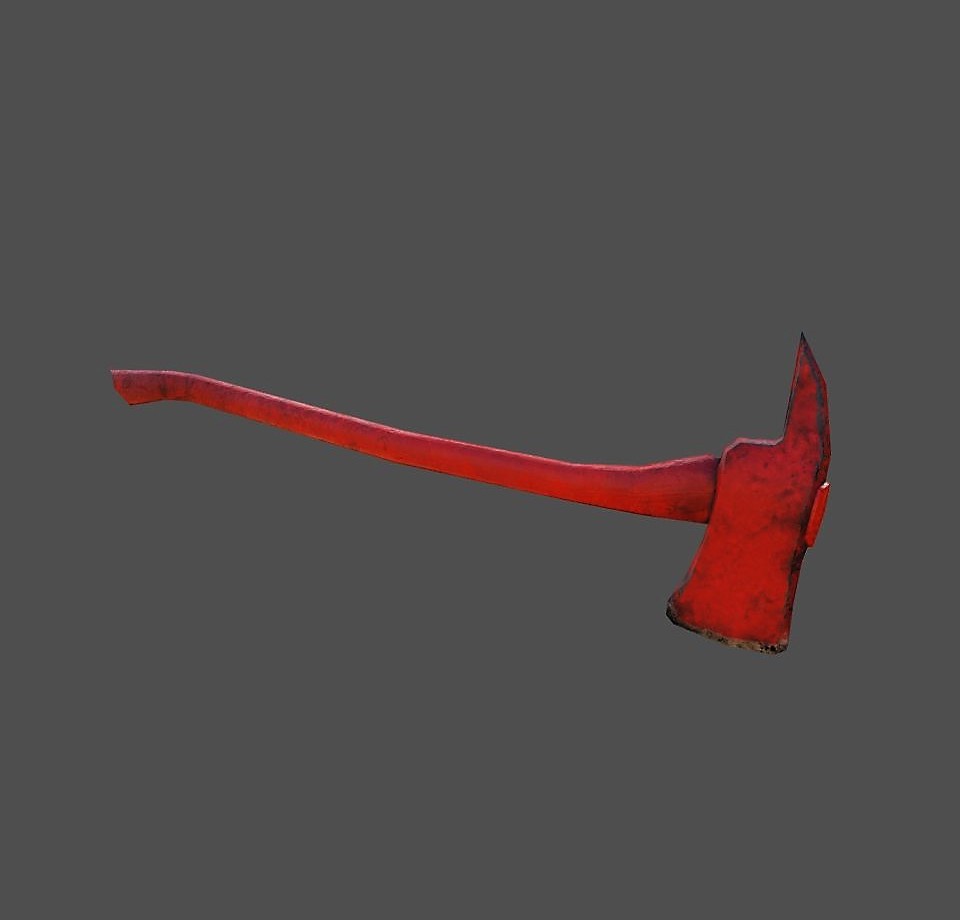 Fire axe (Game ready) preview image 2